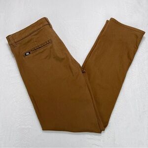 RSQ Pants 32x30 London Brown Skinny Stretch Chino Straight Leg
